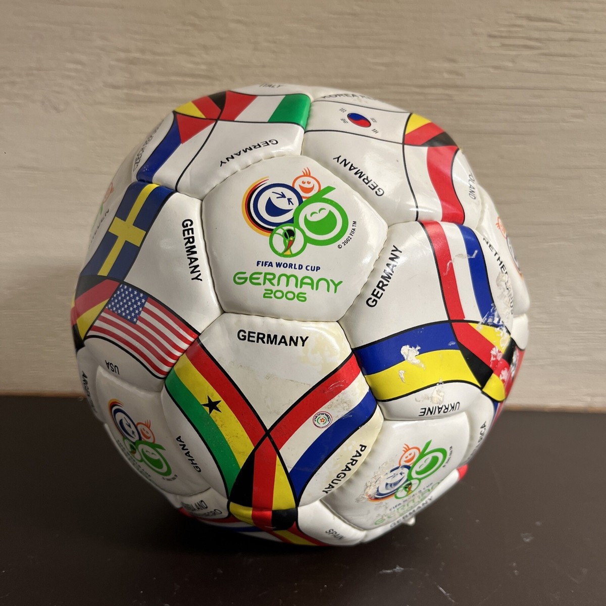 2006 FIFA World Cup Germany Ball World Flags Officially