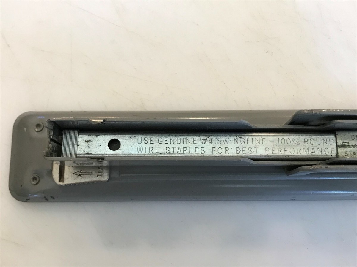 Vintage Swingline Stapler Model 400 Gray Made Long Island Vintage Swingline Stapler Model 400 Gray Made Long Island