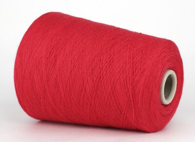 34,50  /kg Kone Modal * Bobbel Wolle * E. Miroglio * Flexi * Rosso * Nm 28/2