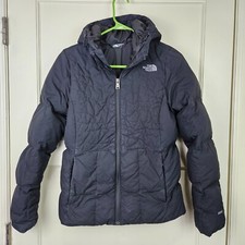 The North Face 550 Down Puffer Jacket Coat Women's Size: S Black Winter Warm