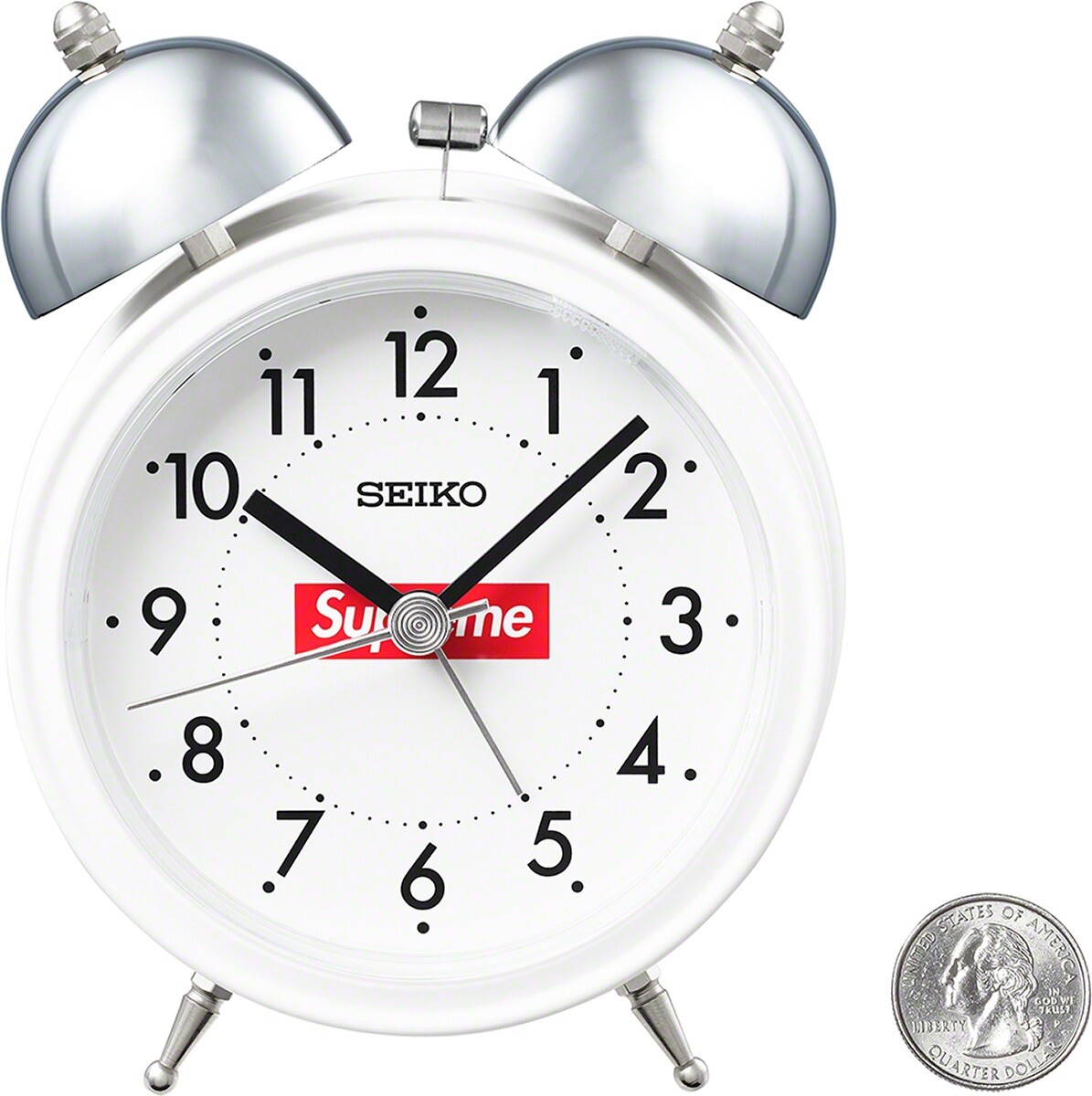 Supreme®/Seiko Alarm Clock Supreme Seiko Alarm Clock White - FW22 - US