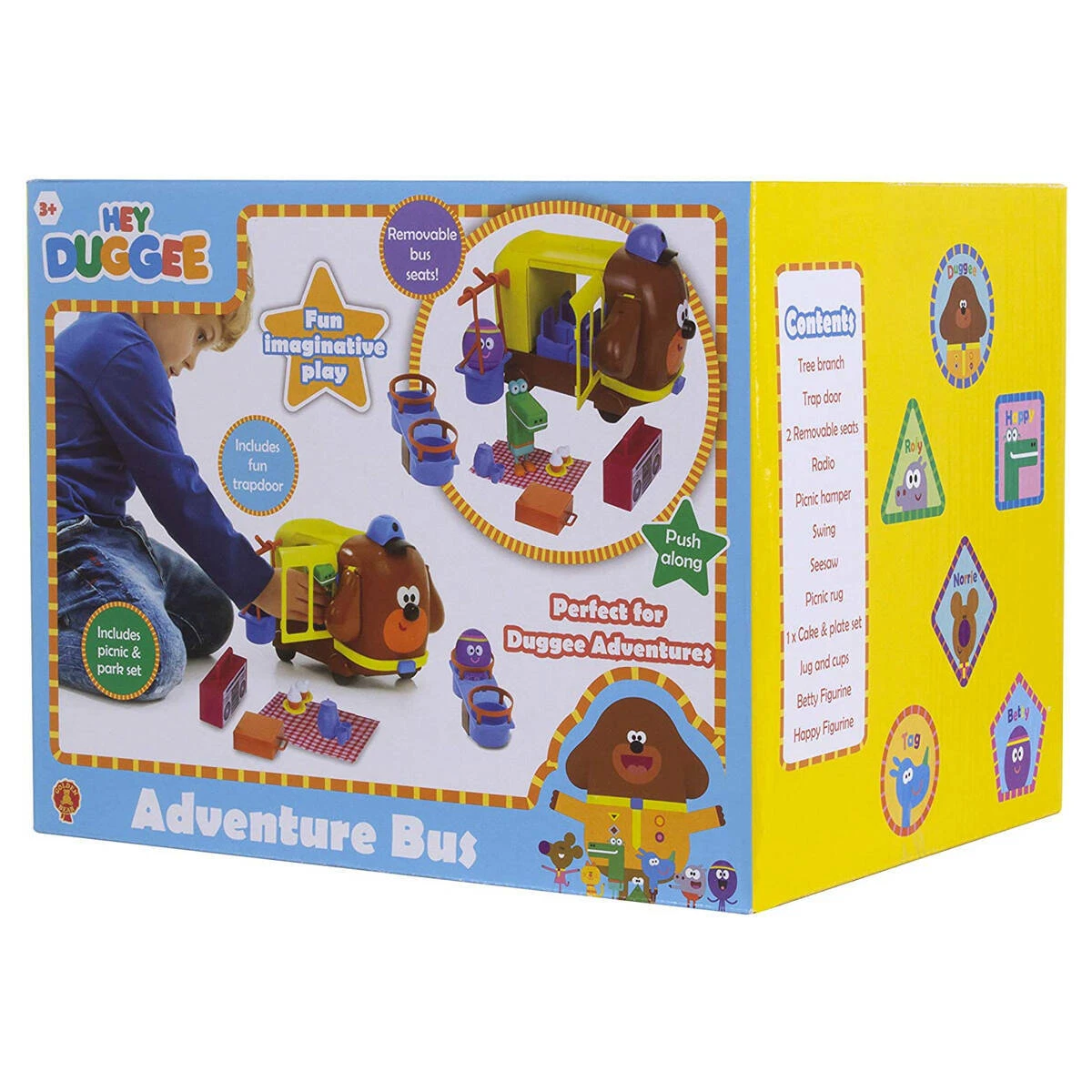 Hey Duggee Adventure Bus Playset Fun Figures and playset eBay