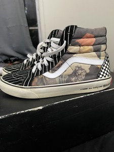 supreme comme des garcons vans sk8 hi
