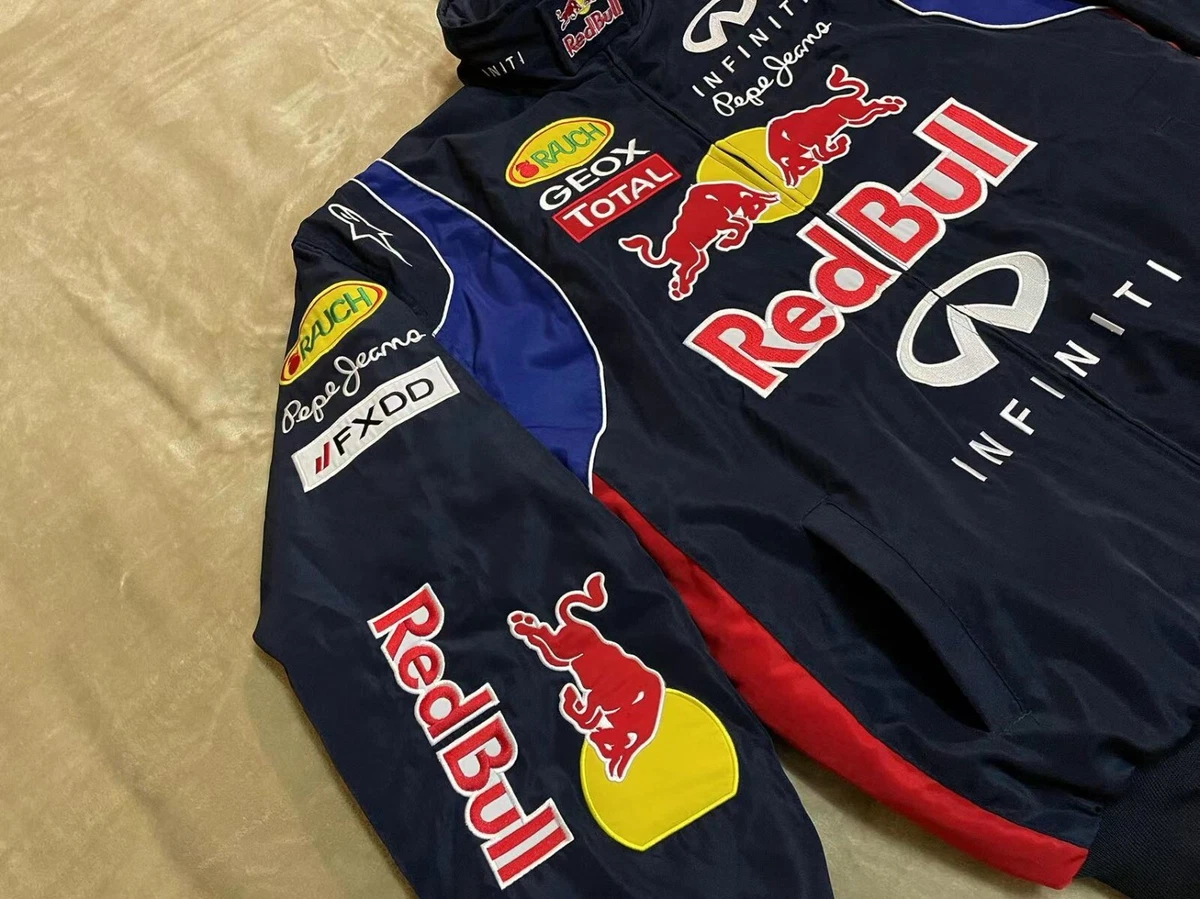 F1 Red Bull Racing ネイビーのフード付きジャケット Amazon.com: Castore Red Bull Racing F1 2023 Team Soft Shell