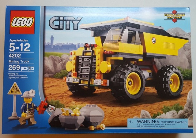 lego city yellow truck