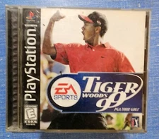 Tiger Woods '99 PGA Tour PS1 PlayStation 1- Complete CIB