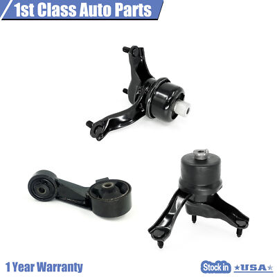 Front Engine Motor & Trans Mount Set 4PCS - Hydraulic! 2002
