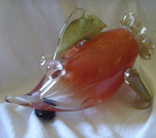 Pesce vetro sommerso '60 MURANO no firma EPOCA Poli Seguso Nason Formia Zanetti