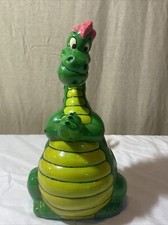 Disney Pete&rsquo;s Dragon Ceramic Figurine Elliot Puff The Magic Dragon Signed