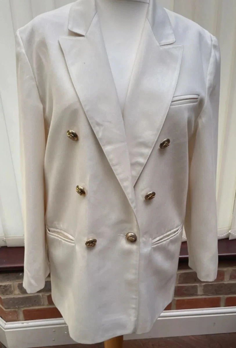 White blazer hotsell size 16
