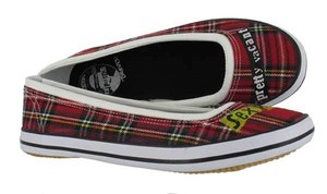 tartan flats shoes