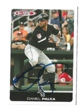 Chicago White Sox DANIEL PALKA  Signed 2019 Topps Total Card #140 Wave 2
