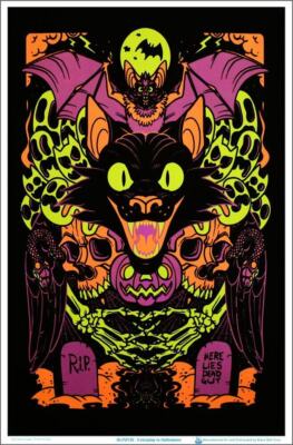 Every Day Is Halloween Blacklight Poster 23'' x 35''