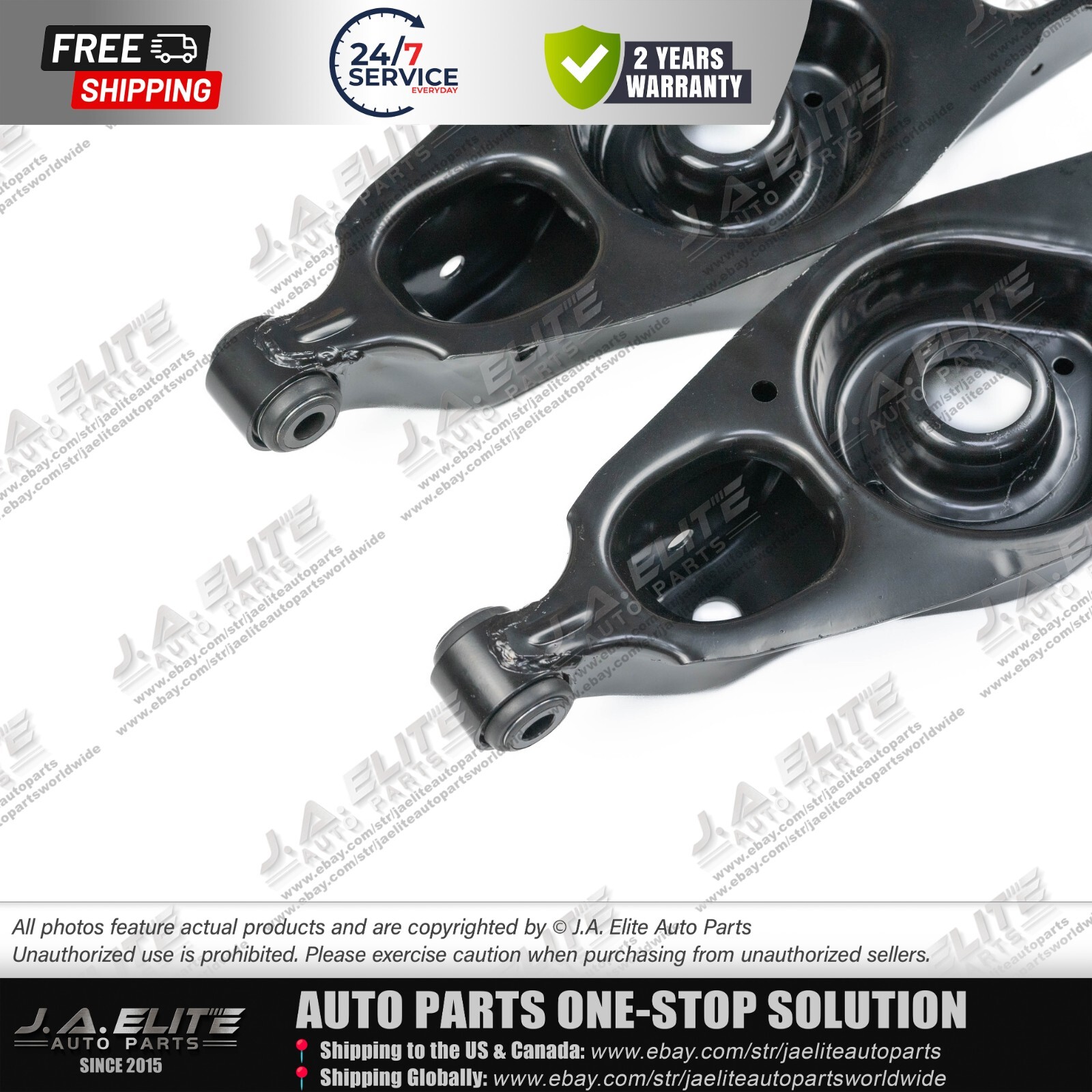 2pcs Rear Lower Control Arm fit Maserati Ghibli Quattroporte (2014+) 670036580