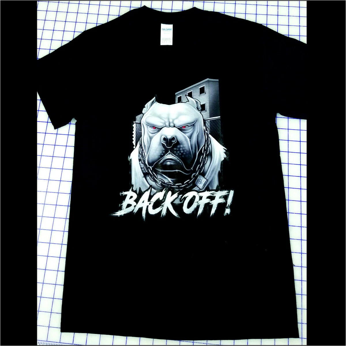 BACK OFF American Pitbull Shirts Short Sleeve Unisex Texas FUNNY