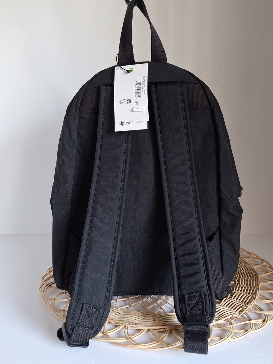 KIPLING CHALLENGER BACK PACK SHOULDER BAG black nwot NWT Kipling Challenger Backpack, Black Tonal | eBay main image 2