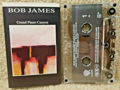 Vintage 1990 Cassette Tape Bob James Grand Piano Canyon Warner Bros Records