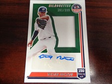 2022 USA Stars & Stripes Tristan Bristow AUTO #'ed 281/399 JERSEY Rookie Card