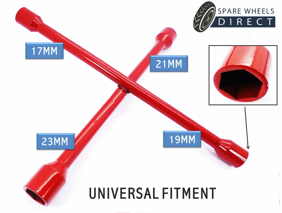 HYUNDAI I10 2013 - 2019 14" SPARE SPACE SAVER WHEEL SPARE + JACK /BRACE KIT (C1) - Image 4 of 4