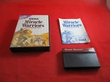 Miracle Warriors: Seal of the Dark Lord (Sega Master System) Near Complete w/Box