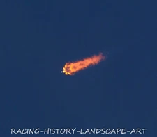 2019 8x10 PHOTO SPACE X ROCKET CAPE KENNEDY FALCON 9 CRS-18 ISS DRAGON PAD 40 9