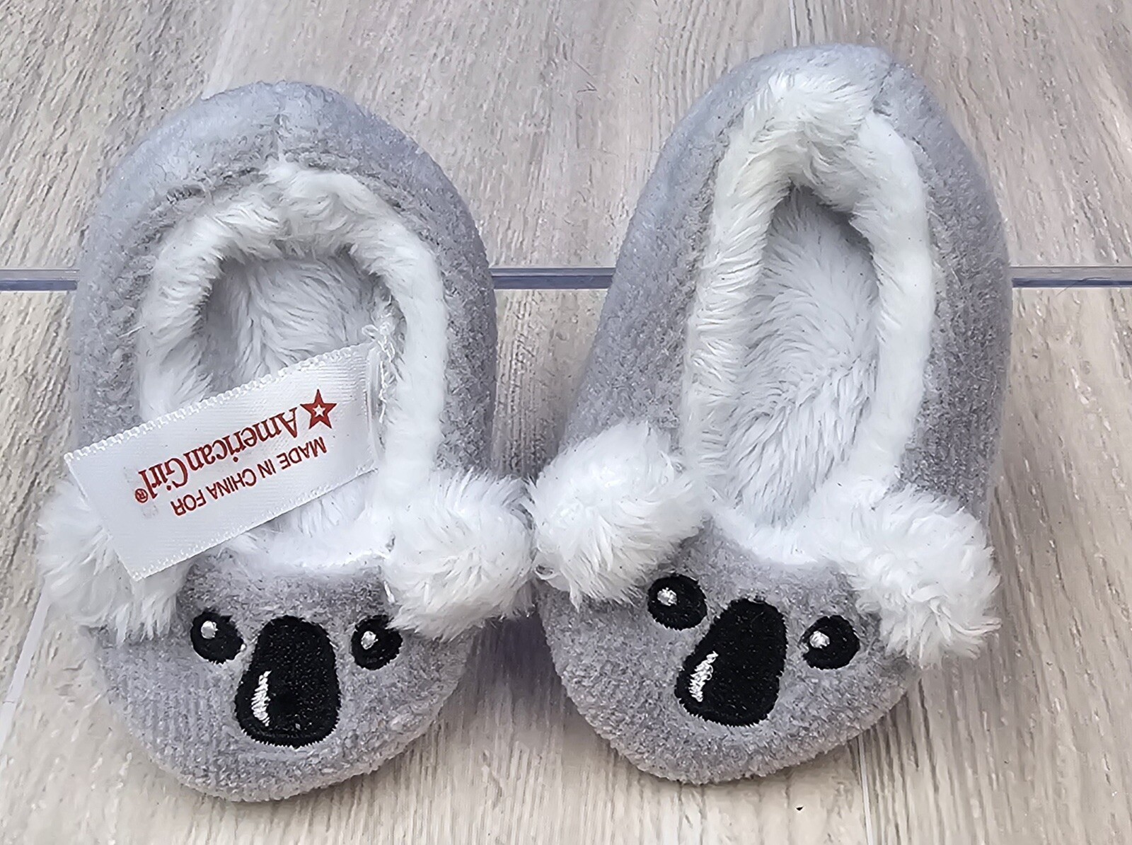 SAOLA Pantofole Koala American Girl Kira GOTY ricambio peloso 18 pollici solo scarpe bambola