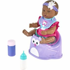My Sweet Love Baby Doll 14" 5 Piece Set, Accessories Bottle Bib 3 years NEW
