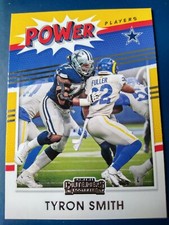 2021 Panini Contenders Power Players Tyron Smith #PP-TSM Dallas Cowboys 