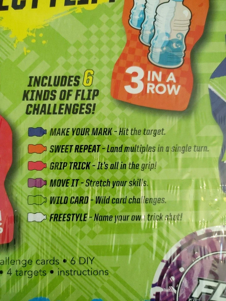 Hasbro Gaming Flip Challenge: 40 Awesome Challenges 2017 Game ages 7+ New sealed - Image 3 of 3