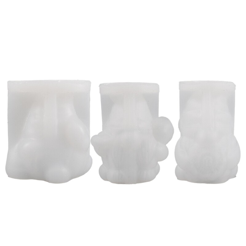3D Large Dwarfs Epoxy Mold Making Soap Melt Resin Home Decorations