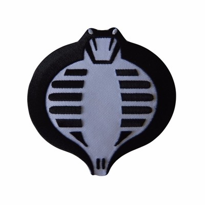 GI Joe Black Cobra Symbol Embroidered Patch | eBay