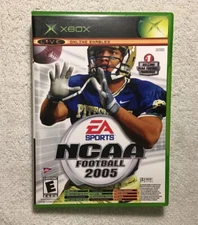 NCAA Football 2005 / Top Spin Combo (Microsoft Xbox, 2004) .. TESTED WORKS