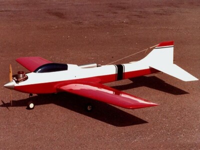Bootlegger Pattern Plane 64'' Wingspan RC Model Airplane Printed Plans &Templates