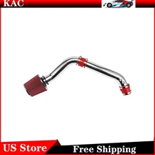 Cold Air Intake Kit + Red Filter 2.75" For 1999-2000 Honda Civic 1.6L Engine