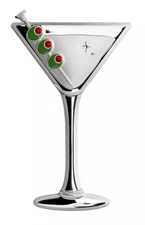 2023 Samoa Martini Cocktail Shaped 10g Silver Coin