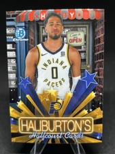 2025-26 Bowman Chrome Hobby Stars #HS-6 Tyrese Haliburton Indiana Pacers Card NM