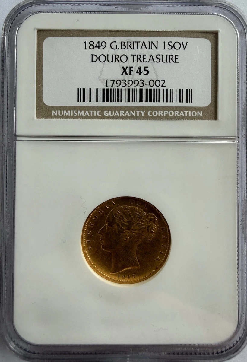 AU53】ゴッドレスフローリン イギリス 1849年 ヴィクトリア NGC 1849年