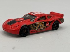 2008 HOT WHEELS CIRCLE TRACKER 75TH ANNIVERSARY RED 1:64 DIECAST 2 7/8" RACE CAR