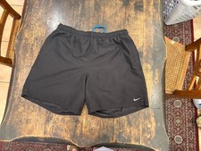 Nike Men's XL Dri-FIT Challenger 7-Inch Brief-Lined Running Shorts Black