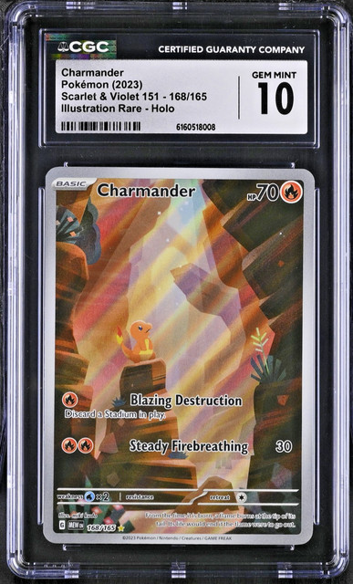 Charmander #168 (Scarlet & Violet 151 (2023))