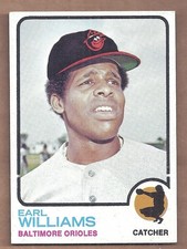 1973 Topps #504 EARL WILLIAMS 