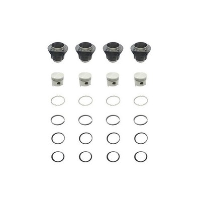 4x Kolben-Zylinder Satz 85.5mm für VW Käfer 1302 1303 Transporter T2 1.6