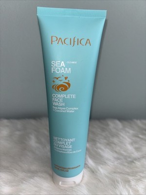 Pacifica Sea Foam Complete Face Wash 5oz Cleanser Sea Algae Coconut Water No Box