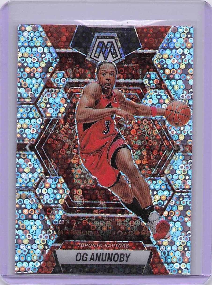 2022-23 Panini Mosaic OG Anunoby Base Set #136 Disco