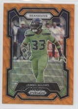 2023 Panini Prizm Orange Wave Prizm 3/60 Jamal Adams #259 3hd