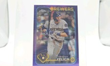 2024 Topps Chrome - Christian Yelich #253 Purple Sonar Refractor /275