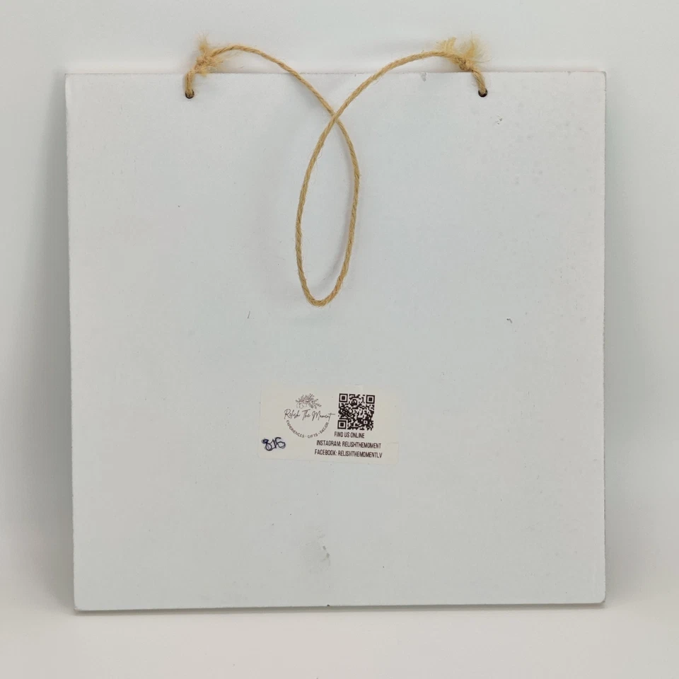 Homeschool Mom Just Add Coffee Hanging Wall Sign Board Decor Relish The Moment  - Image 2 of 4