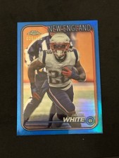 2024 Topps Chrome - James White #127 Blue Refractor /150