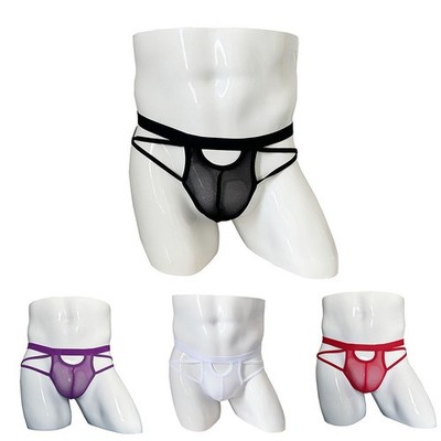 Low Waist Tanga offener Schritt G Strings Casual Style Unterwäsche normale Passform Höschen