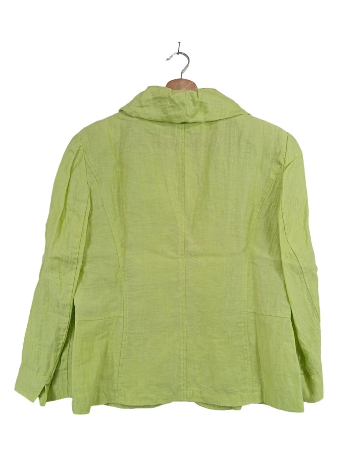 GERRY WEBER Blazer court Dames Blazer T EU 38 vert style décontracté - Photo 2/4